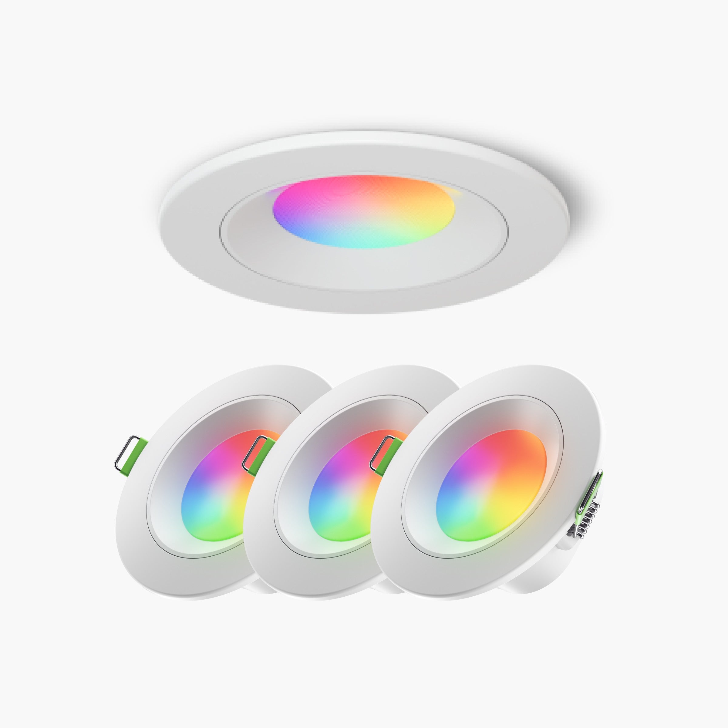 Wi-Fi Matter 3" Recessed Downlight (4 Pack)