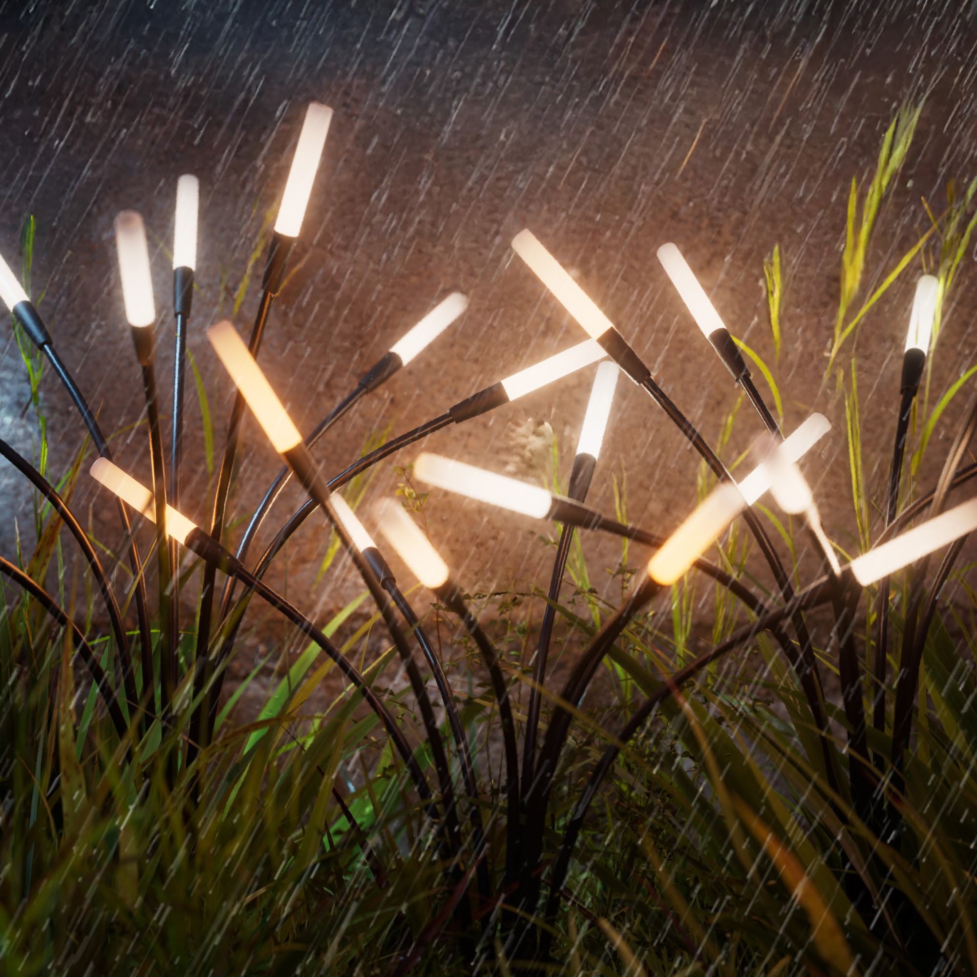 Les lampes solaire d’extérieur (2 Pack)