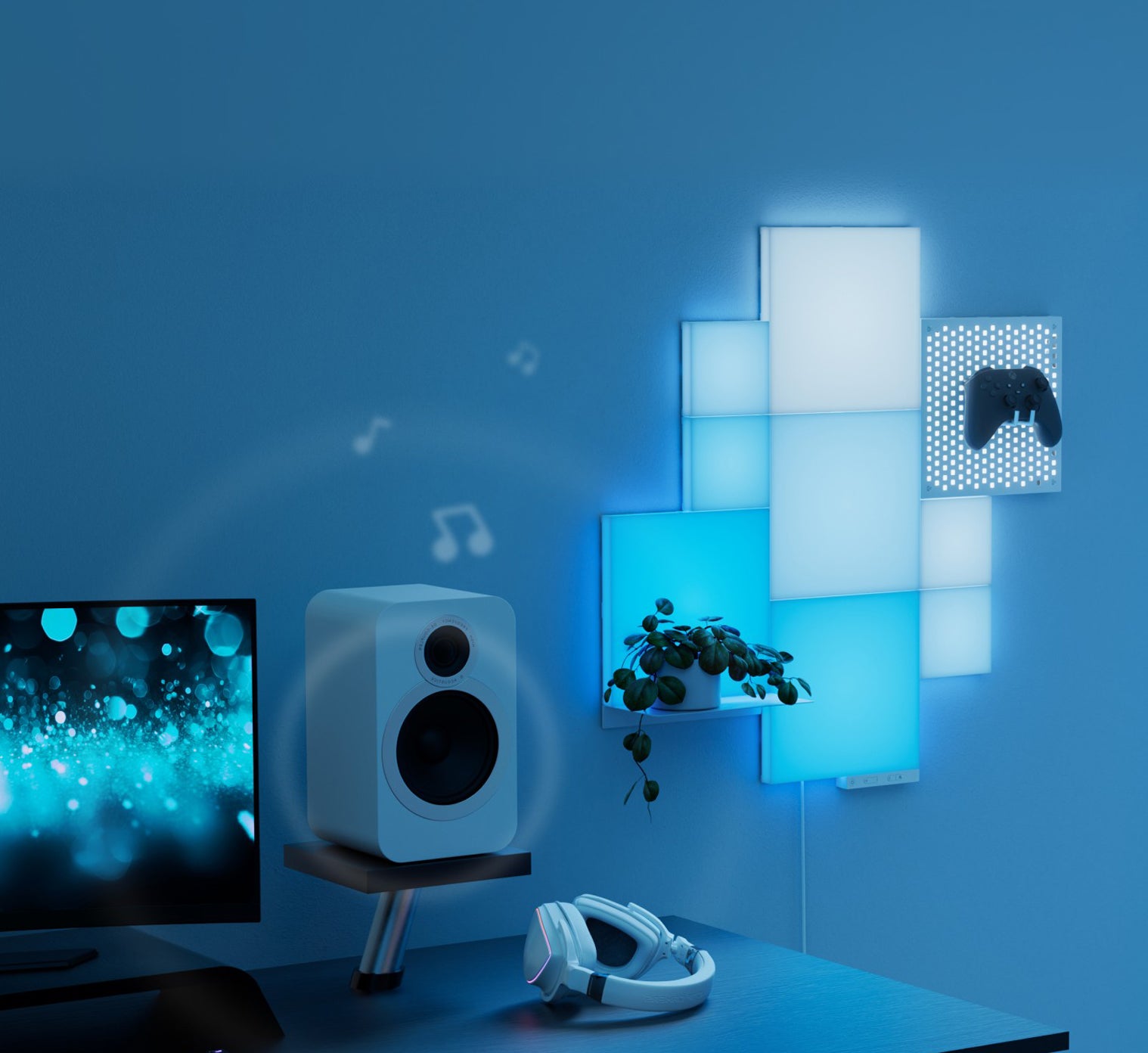 Réagit à la musique