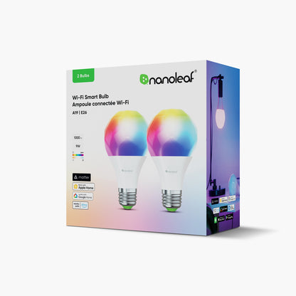 Matter Wi-Fi E27 Smart Bulb (2 Pack)