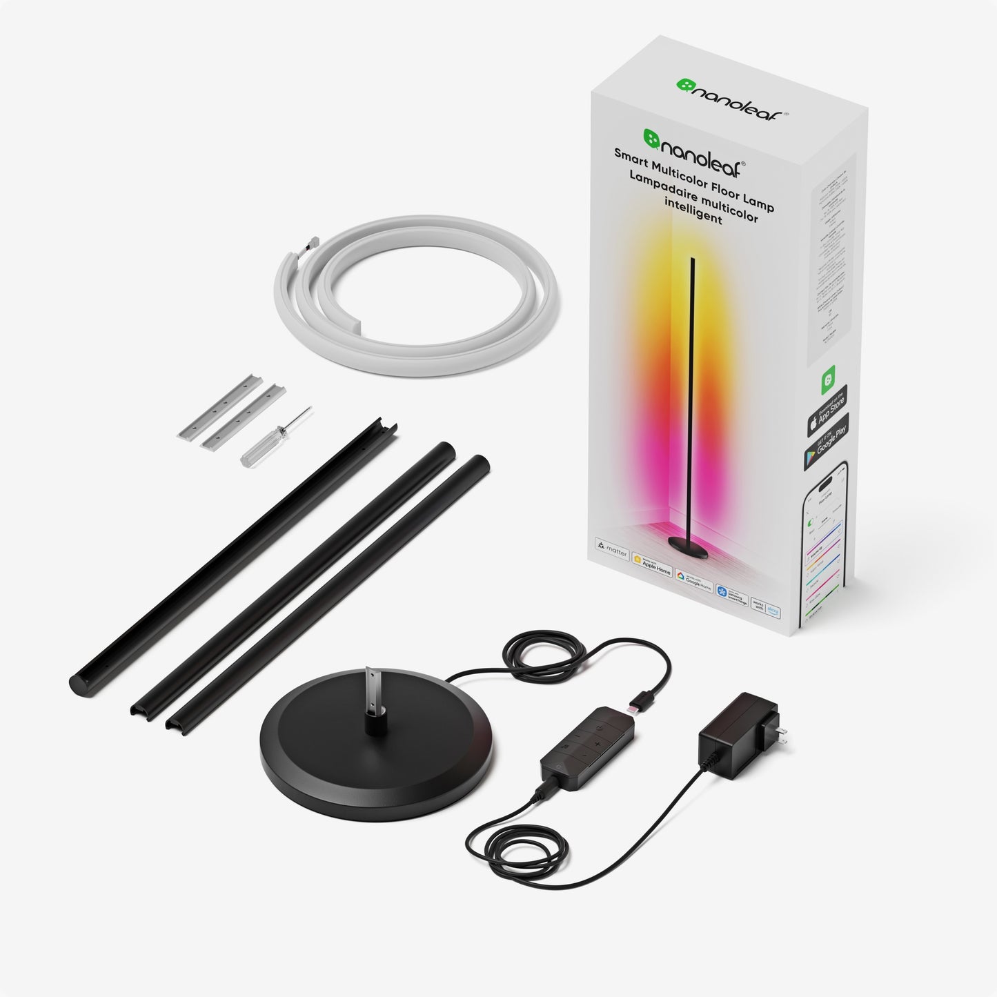 Matter Smart Multicolor Floor Lamp (Each)