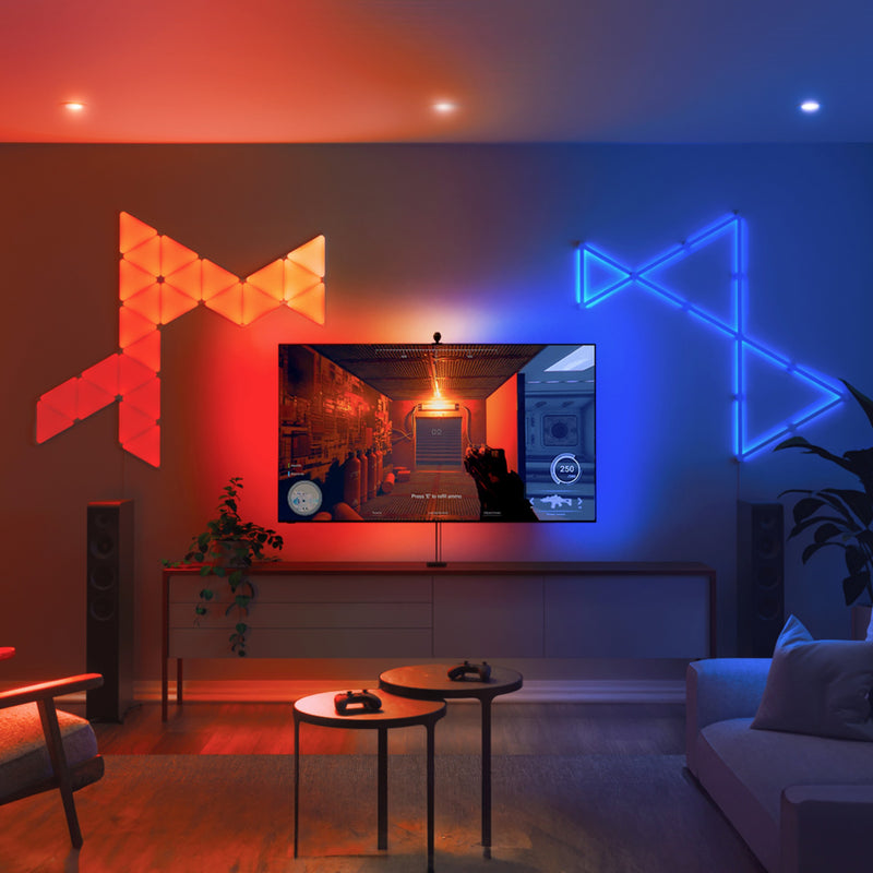 <tc>Nanoleaf</tc> 4D-Bildschirmspiegel + Lichtstreifen-Kit (Fernseher & Monitore bis zu 65")