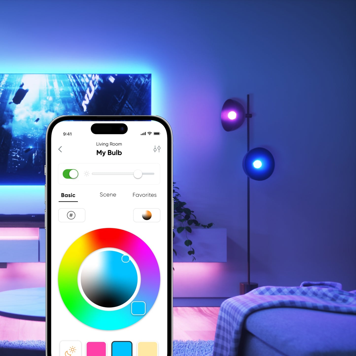 Matter Wi-Fi E27 Smart Bulb (2 Pack)