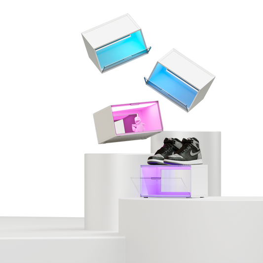 Smart LED Display Case Starter Kit (4 Pack)