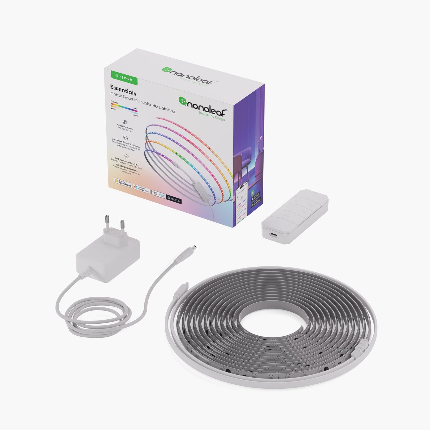 Matter Smart Multicolor HD Lightstrip 16.4ft (5m)