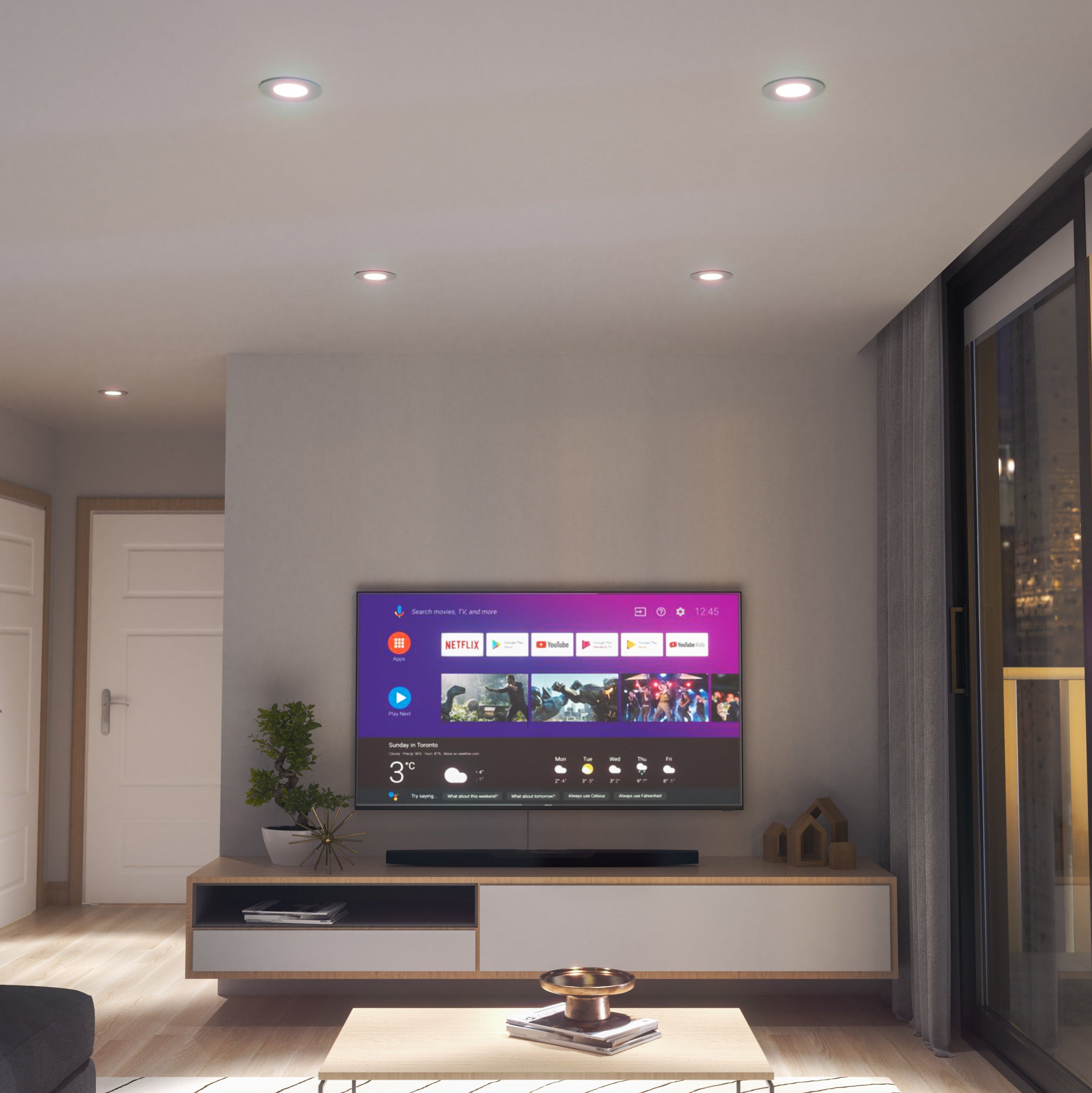 Wi-Fi Matter 3" Recessed Downlight (16 Pack)