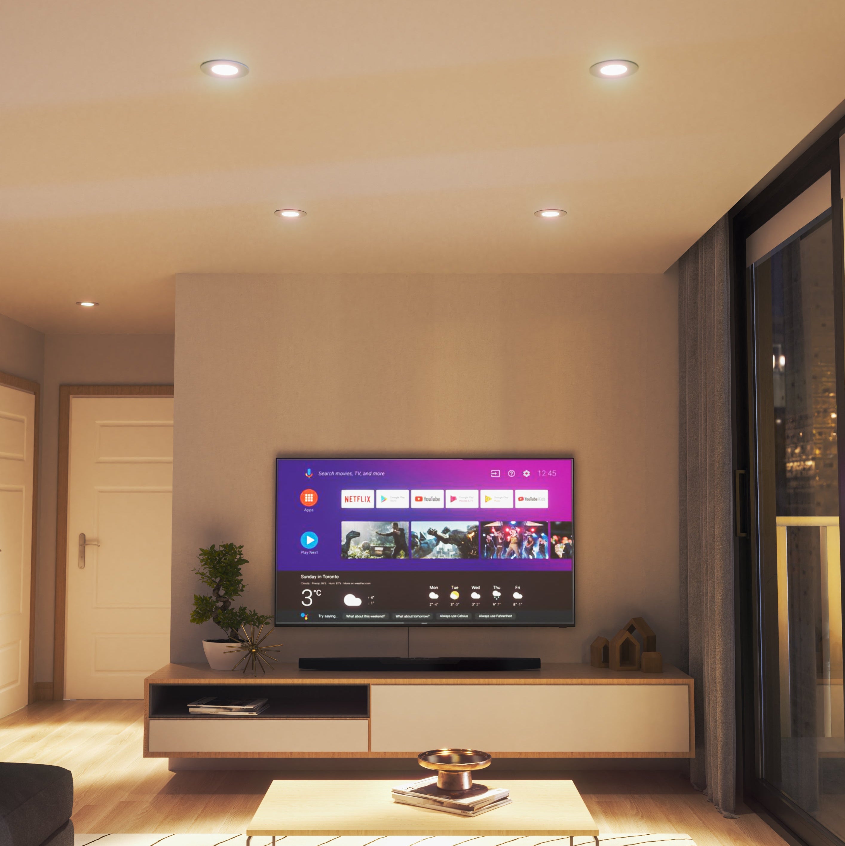 Wi-Fi Matter 3" Recessed Downlight (16 Pack)