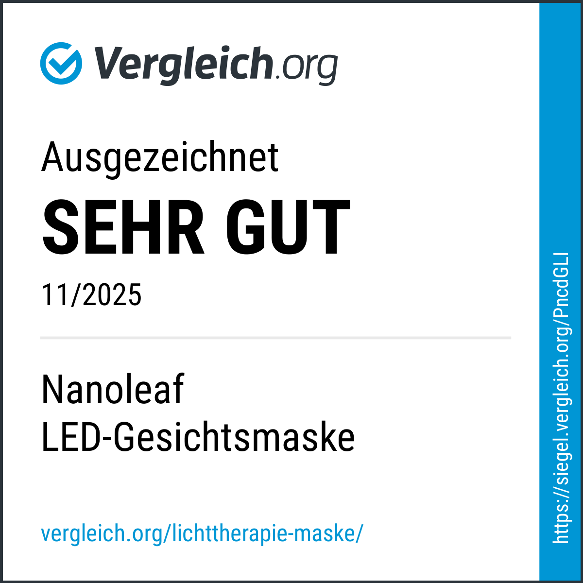 Nanoleaf LED Light Therapy Face Mask