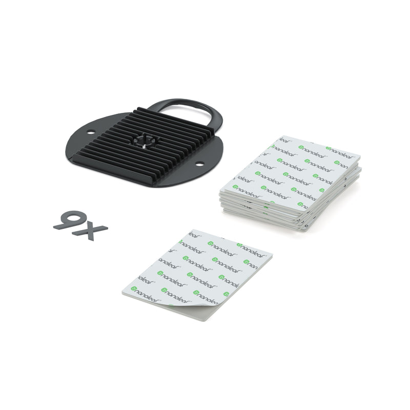 Shapes Ultra Black Replacement Mounting Plates and Tape