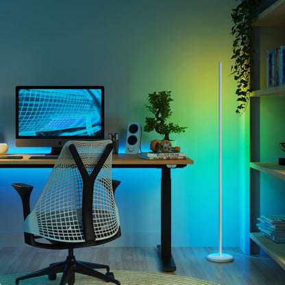 Matter Smart Multicolor Floor Lamp (White)