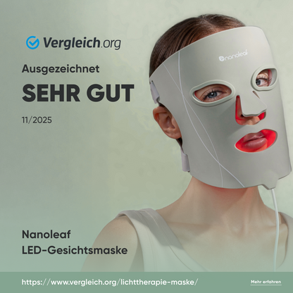 <tc>Nanoleaf</tc> Maschera viso con terapia della luce a LED