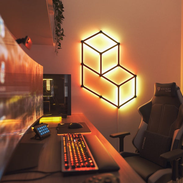 Nanoleaf Lines BLACK スマートキット lines-60-degrees-black-skins-