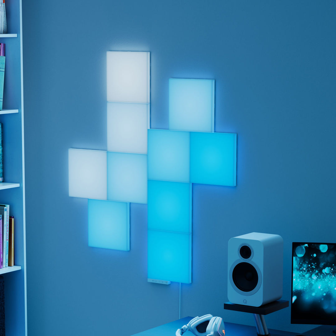 <tc>Nanoleaf</tc> <tc>Blocks</tc> | Cuadrados | SMK | Blanco | Paquete de 10 | EU