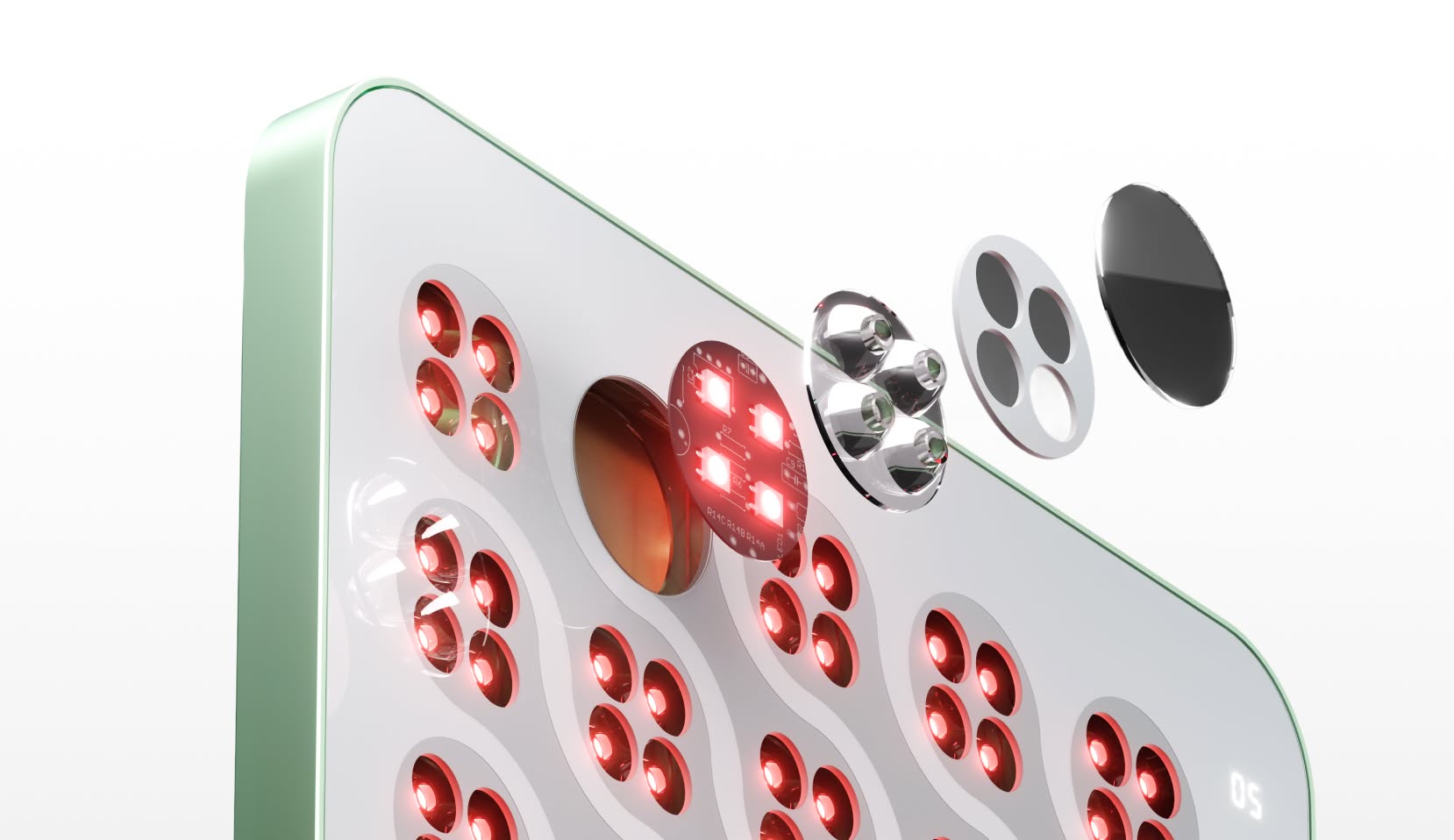 <p>160 LED à haute précision</p>