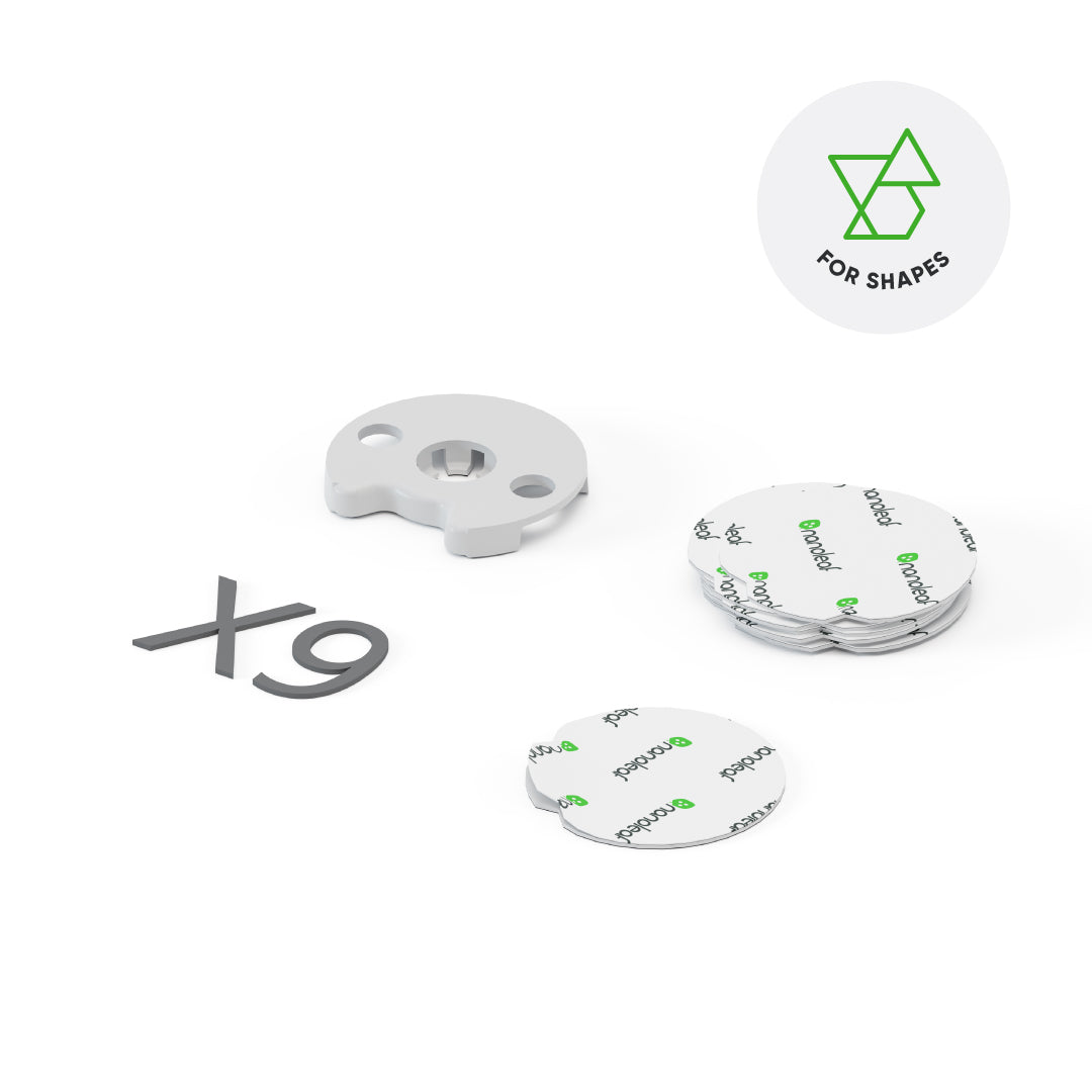 Shapes Mounting Plates (9 Pack)