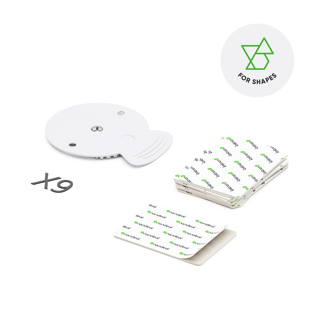 Shapes Mounting Plates (9 Pack)